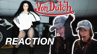 REACTING TO VON DUTCH CHARLI XCX MUSIC VIDEO [upl. by Tizes]