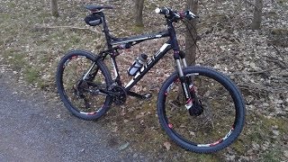 Cube XMS 2012 Full Suspension Mountain Bike  Manitou  Schwalbe  Ryder  Easton  Shimano XT  MTB [upl. by Gery951]