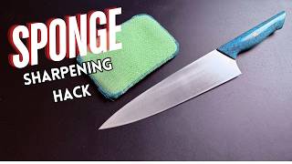 The 1 Sponge Trick That Will Transform Your Dull Knife [upl. by Latisha]