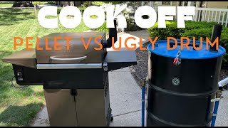 Pellet Grill vs Ugly Drum [upl. by Adnolehs]