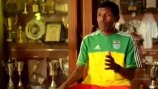 Haile Gebrselassie Bangalore Marathon 2014 [upl. by Lora750]