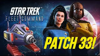 Star Trek Fleet Command New Exocomp System Troi amp Worf Officers Patch 33 Overview and More [upl. by Elum384]