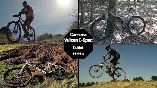 Carrera Vulcan ESpec review  EMTB review Ebike review Suntour HESC [upl. by Naras]