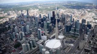 Toronto Downtown Helicopter Tour 2016 [upl. by Budge376]