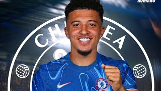 LAST MINUTE SIGNING✅🔥JADON SANCHO ON A LOAN MOVE TO CHELSEA ✅💯 [upl. by Nylorahs]