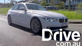 BMW 318i Review  Drivecomau [upl. by Terrej]