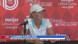 Opening round in Meijer LPGA Classic [upl. by Wiles]