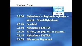 TV2 programoversigt 17 maj 2000 [upl. by Gaughan]