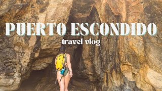 puerto escondido vlog  1 month backpacking mexico to costa rica  2022 [upl. by Ayerim]