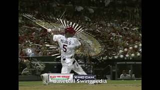 Albert Pujols Home Run Swing Slow amp Strobe Motion 20101 [upl. by Aisac]