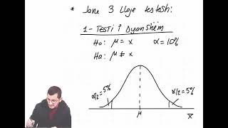 STATISTIKE TEMA 9 PJESA 1 Kontrolli i Hipotezave per Mesataren dhe Perpjesen per nje popullate [upl. by Lessig]