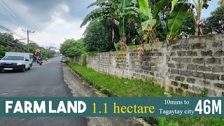 Farm Lot Tour 885 In Tagaytay City  Along the 2 lane Road Anuling Mendez Great Value for your money [upl. by Yecaj]