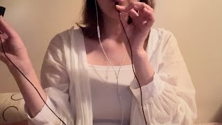 ASMR l 새로운 마이크 테스트좌우구분 확실  mic test [upl. by Noyar]