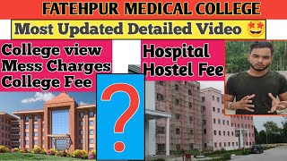 ASMC FatehpurEverything you need to know About Campus  Mess  Hospital medico [upl. by Weiner]