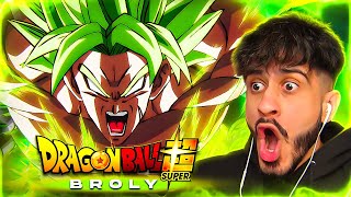 MY FIRST TIME WATCHING Dragon Ball Super Broly Movie [upl. by Acilgna858]