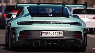 BEST OF 992 Porsche GT3 RS 2023 Great Exhaust SOUND amp Nice Specs [upl. by Kieger]