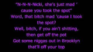 Romans Revenge Lyrics  Nicki Minaj ft Eminem [upl. by Fawcette326]