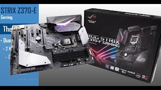 ROG STRIX Z370F Gaming The Review [upl. by Elrem]