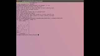 how to create rsa key in linux [upl. by Schulman]