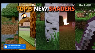 TOP 8 Best Shaders Minecraft pe 120top 5 Best Shaders render dragon 🐲 [upl. by Salkin]