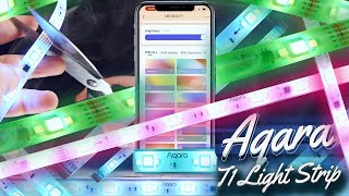 Aqara T1 Light Strip  The Truly Fully Customisable RGB Led Strip [upl. by Nylrahc]