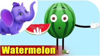 Tarbooz  Watermelon Fruit Rhyme in Hindi [upl. by Jewelle48]