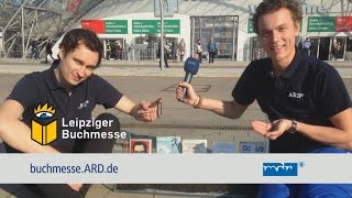 Lesetipps der ARDBücherwürmer  Leipziger Buchmesse 2016  ARD  MDR [upl. by Matrona8]