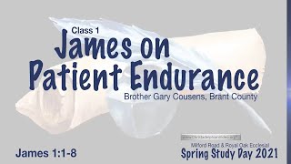 Exhortations from James 1 James on patient endurance [upl. by Yrokcaz818]