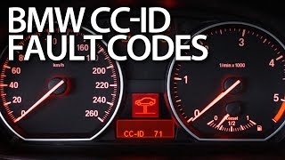 Reading BMW CCID codes of warning messages E87 E90 E60 X5 E70 E63 [upl. by Wernsman40]