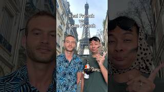 Real French vs Fake French 🇫🇷 comedyshorts funny [upl. by Nehcterg]