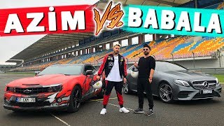 AZİM Camaro VS BABALA Mercedes DRAG YARIŞI  Enes Batur Vs Oğuzhan Uğur [upl. by Chloris16]