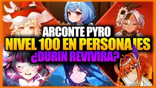 Natlan Arconte Pyro Alice Nivel 100 Buffs a Clorinde Columbina y mas  Noticias Genshin Impact [upl. by Ayomat]