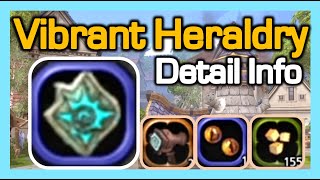 Vibrant Heraldry Detail Info  New Heraldry System  Dragon Nest Korea [upl. by Lustick]