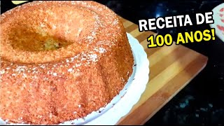 BOLO DE ARROZ  O BOLO CASEIRO MAIS FÁCIL E DELICIOSO PARA O CAFÉ [upl. by Osric]