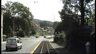 LIBEREC tram line 11 in driver cab part 2 [upl. by Rebekah]