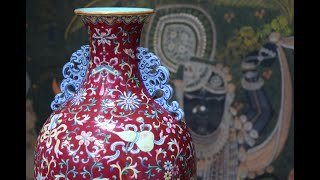 House record £520000 vase at Hannams Auctioneers Hampshire [upl. by Anileuqcaj]