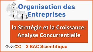 Organisation des Entreprises 2 BAC  la Stratégie et la Croissance Analyse Concurrentielle [upl. by Fons]