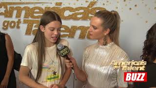 Courtney Hadwin  AGT BACKSTAGE EXCLUSIVE [upl. by Oiram967]