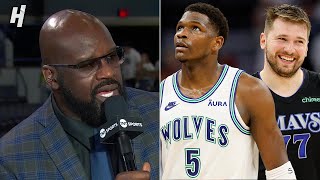 Inside the NBA reacts to Mavericks vs Wolves Game 2 Highlights [upl. by Llenwahs]