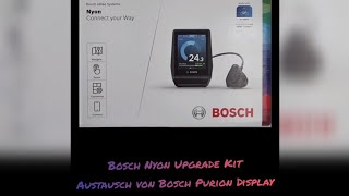 Tausch vom Bosch Purion zum Bosch Nyon Display [upl. by Anivlem925]