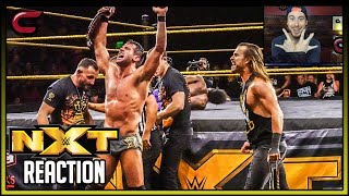 Roderick Strong Wins The North American Title Reaction NXT September 18th 2019 [upl. by Cybill]