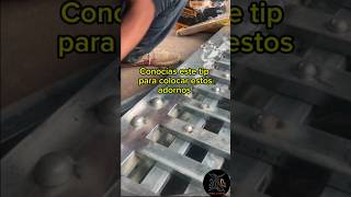 Increíble tip para colocar estos adornos comosehace welding tips welder gatedesign soldadura [upl. by Iznik140]