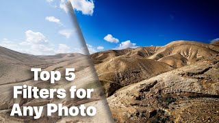 Top 5 Filters for Any Photo [upl. by Ennovihs]