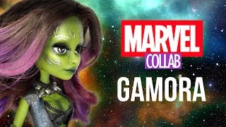 Marvel Doll Collaboration Gamora Repaint [upl. by Nowaj]