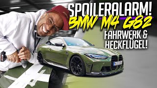 JP Performance  Spoileralarm  BMW M4 G82 Fahrwerk amp Spoiler [upl. by Pearl692]