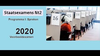 Spreken examen B1 2020 deel 1 [upl. by Fredrika799]