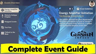 Energy Amplifier Initiation Event Step by Step Guide  Twisted Realm  Genshin Impact [upl. by Aneral]