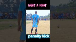 What a shoot what a score shortvideo soccerpenalty [upl. by Ramalahs]