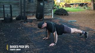 Banded Push Ups [upl. by Richard]