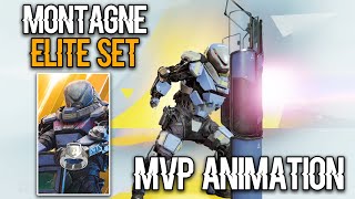 Y7S1 MONTAGNE ELITE SET  MVP ANIMATION  Operator Portrait  RAINBOW SIX SIEGE [upl. by Hannus448]